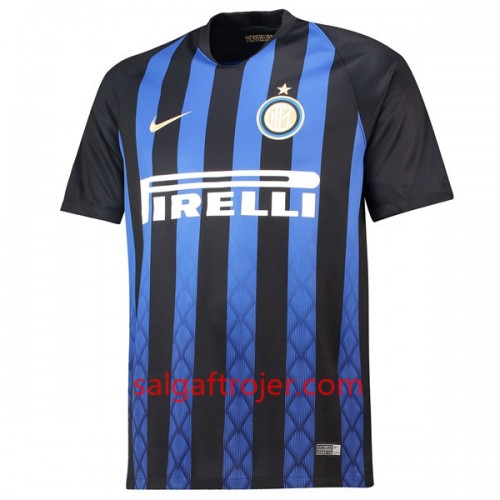 Inter Milan Fodboldtrøjer Hjemmebanesæt 2018/19 Kort ærmer Inter Milan Fodboldtrøjer Hjemmebanesæt 2018/19 Kort ærmer